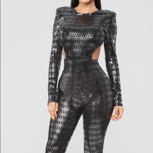 Metallic Jumpsuit